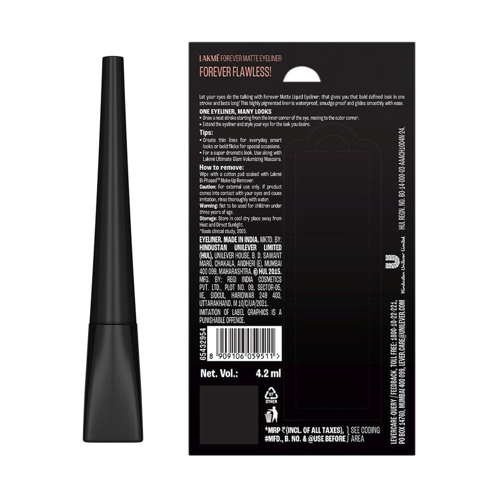 Lakme Forever Matte Liquid Eyeliner