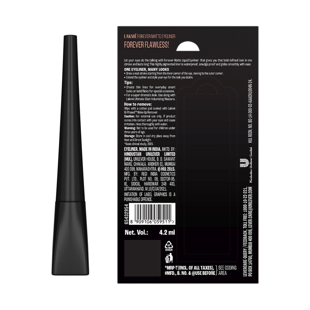 Lakme Forever Matte Liquid Eyeliner
