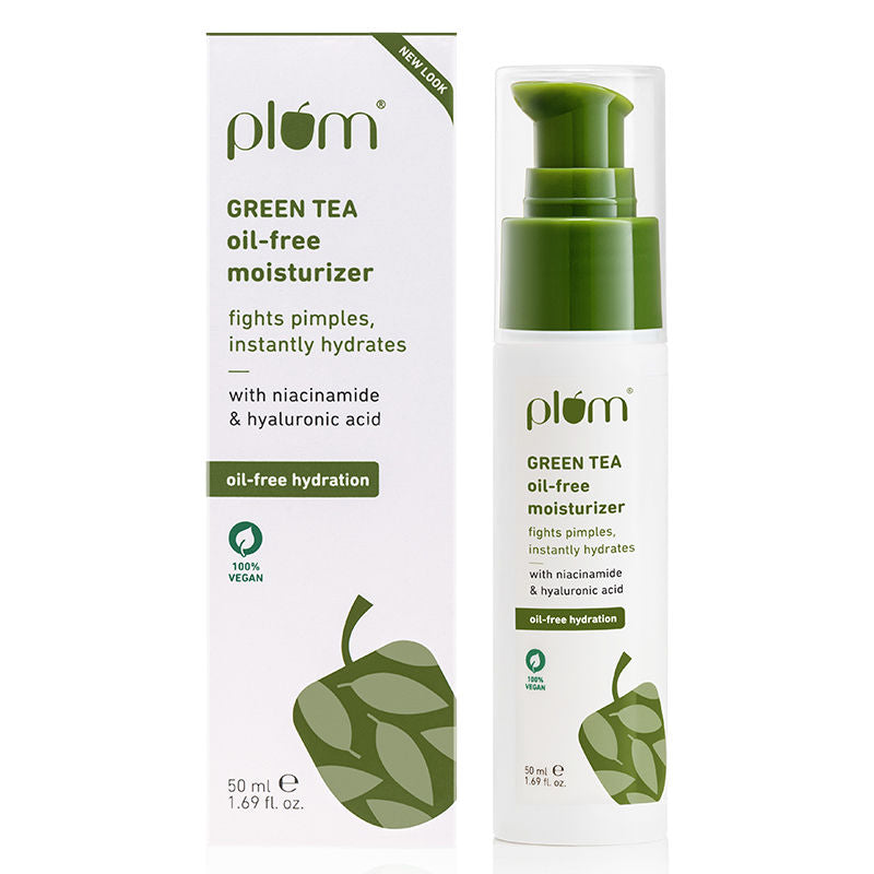 Plum Green Tea Oil-Free Moisturizer With Niacinamide For Oily, Acne Prone Skin