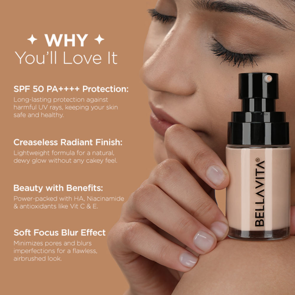 Bella Vita Organic Hydmatte Fx - Airbrush Liquid Foundation
