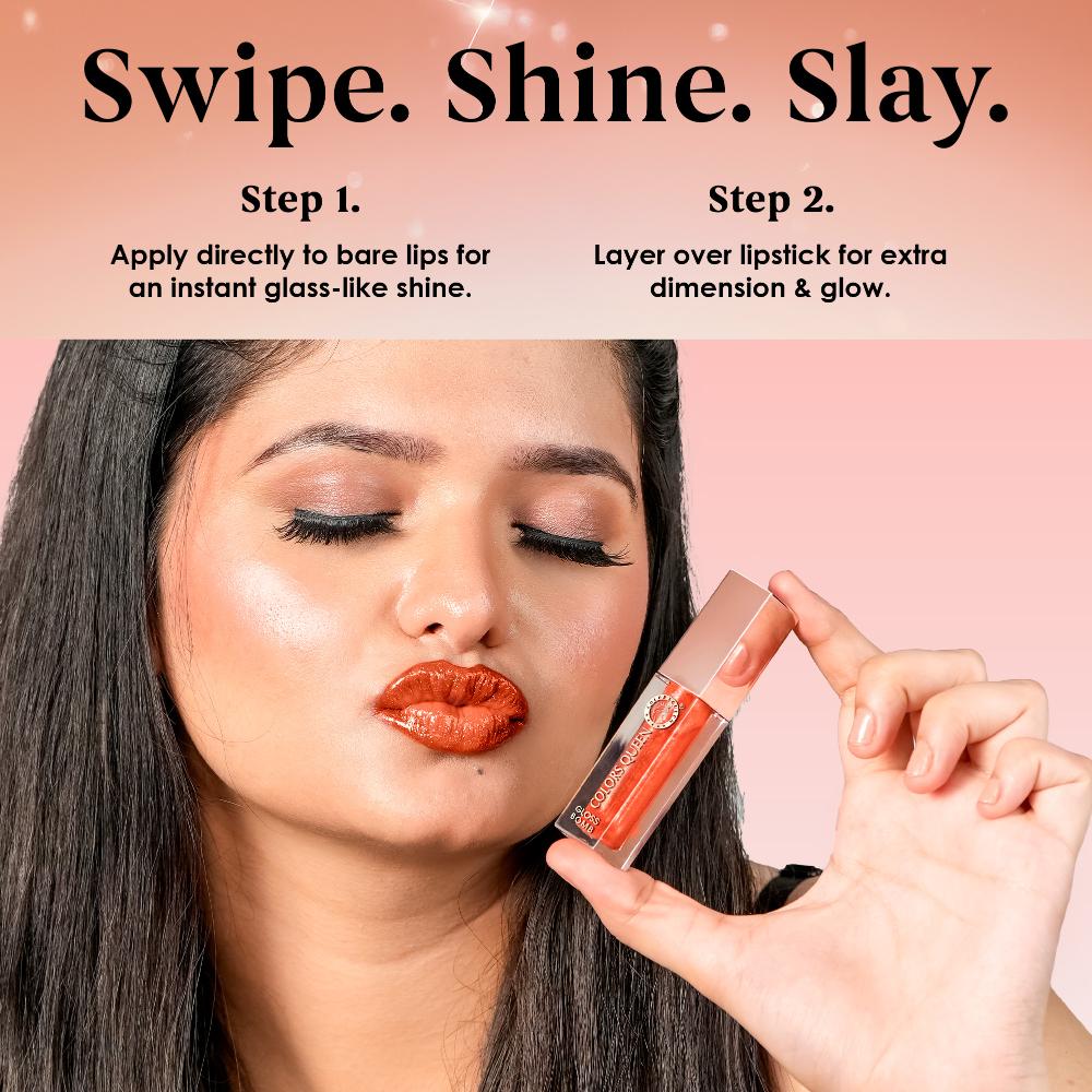 Colors Queen Lip Luminizer Gloss Long Lasting Lip Gloss