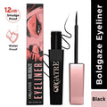 Orgatre Waterproof Liquid Eyeliner, Smudgeproof 24 Hr Infused With Glycerin Jojoba Oil, & Vitamin C