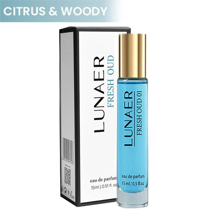Lunaer Fresh Oud Citrus Woody Perfume With Tobacco & Amber For Men & Women