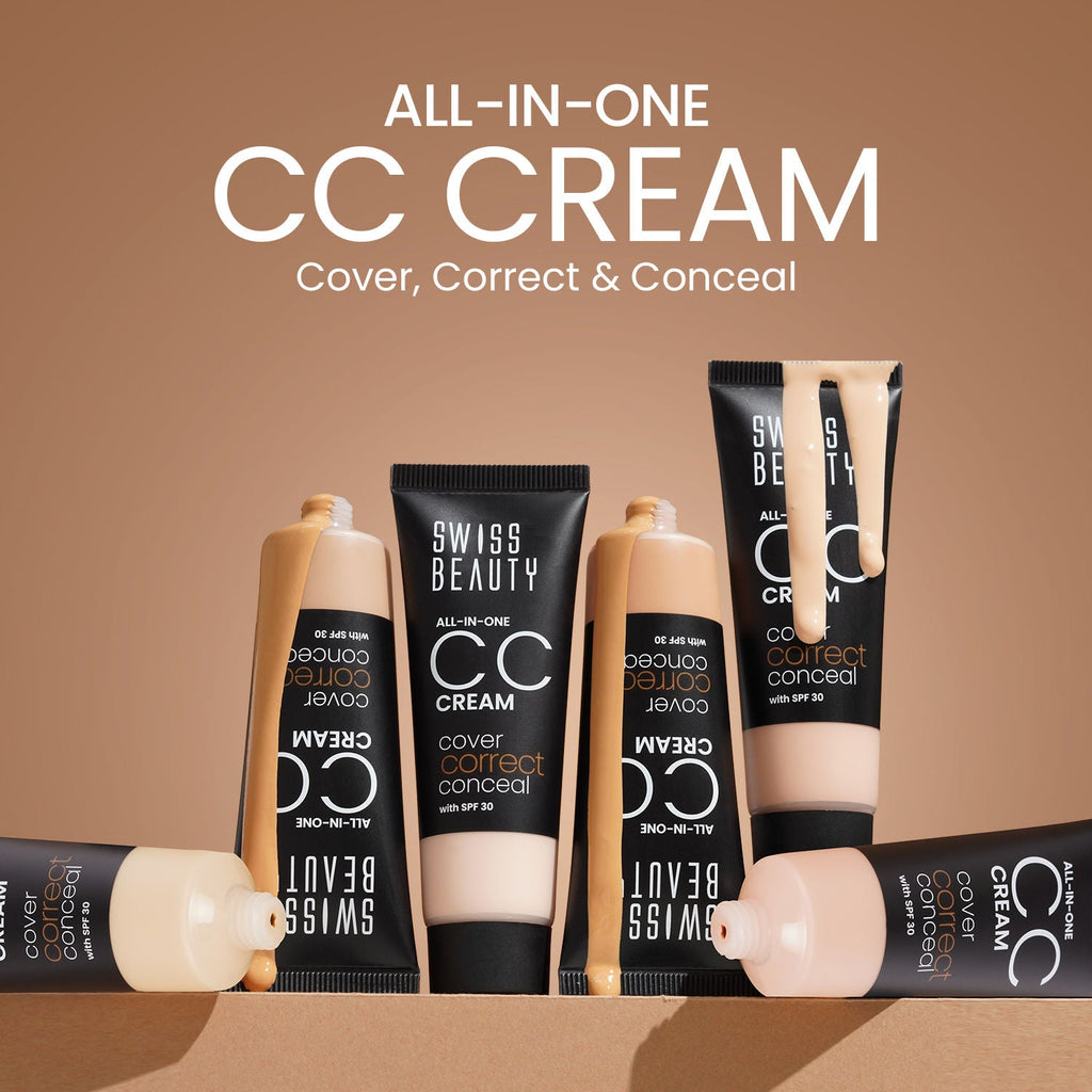 Swiss Beauty All-In-One CC Cream Cover Correct & Conceal