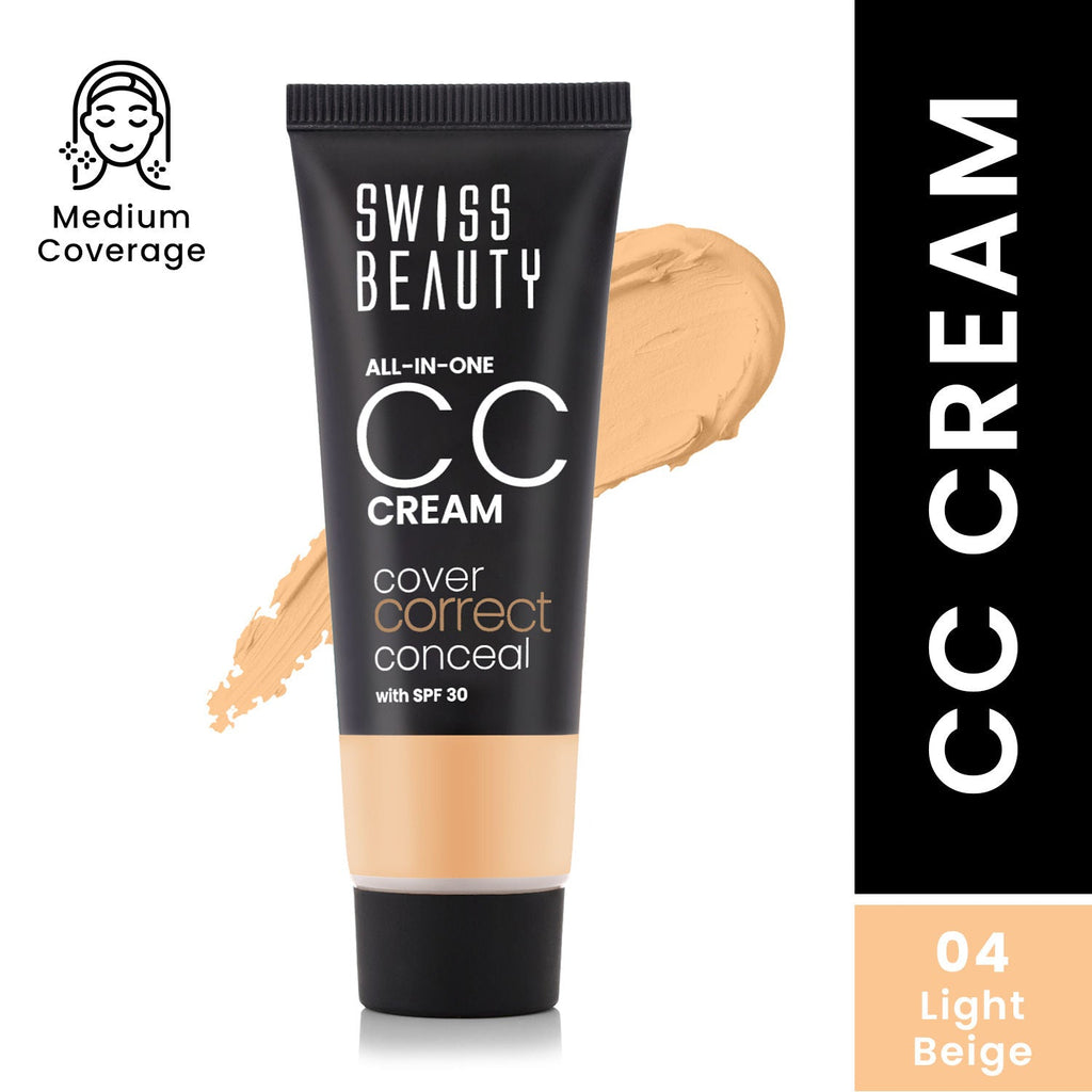 Swiss Beauty All-In-One CC Cream Cover Correct & Conceal