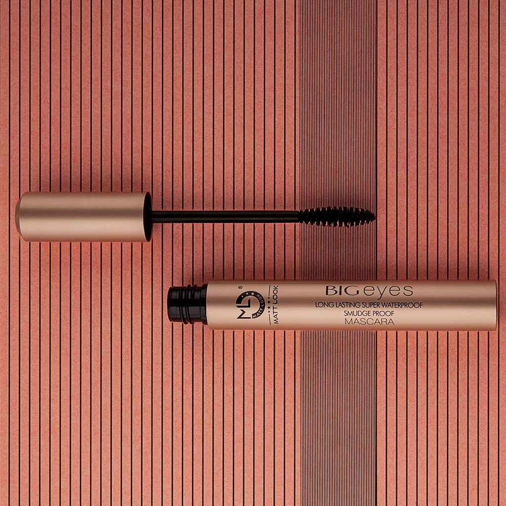Matt look Big Eyes Long Lasting Super Waterproof Smudge Proof Mascara - Black