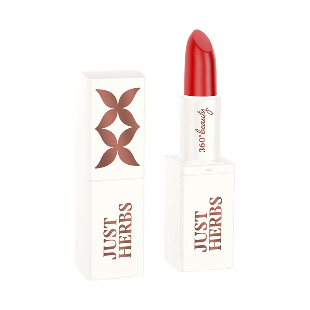Just Herbs Ayurvedic Creamy Matte Lipstick Half Size