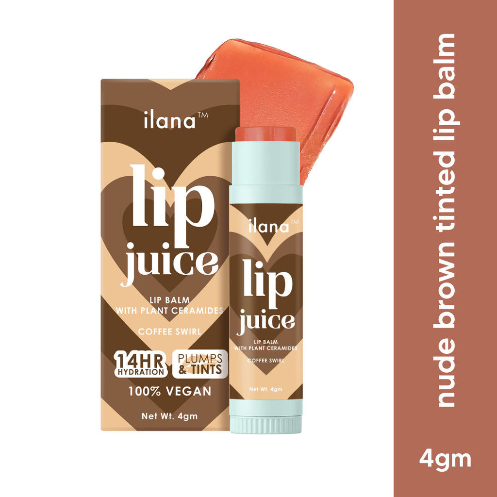 Ilana Lip Juice Hydrating & Plumping Tinted Lip Balm