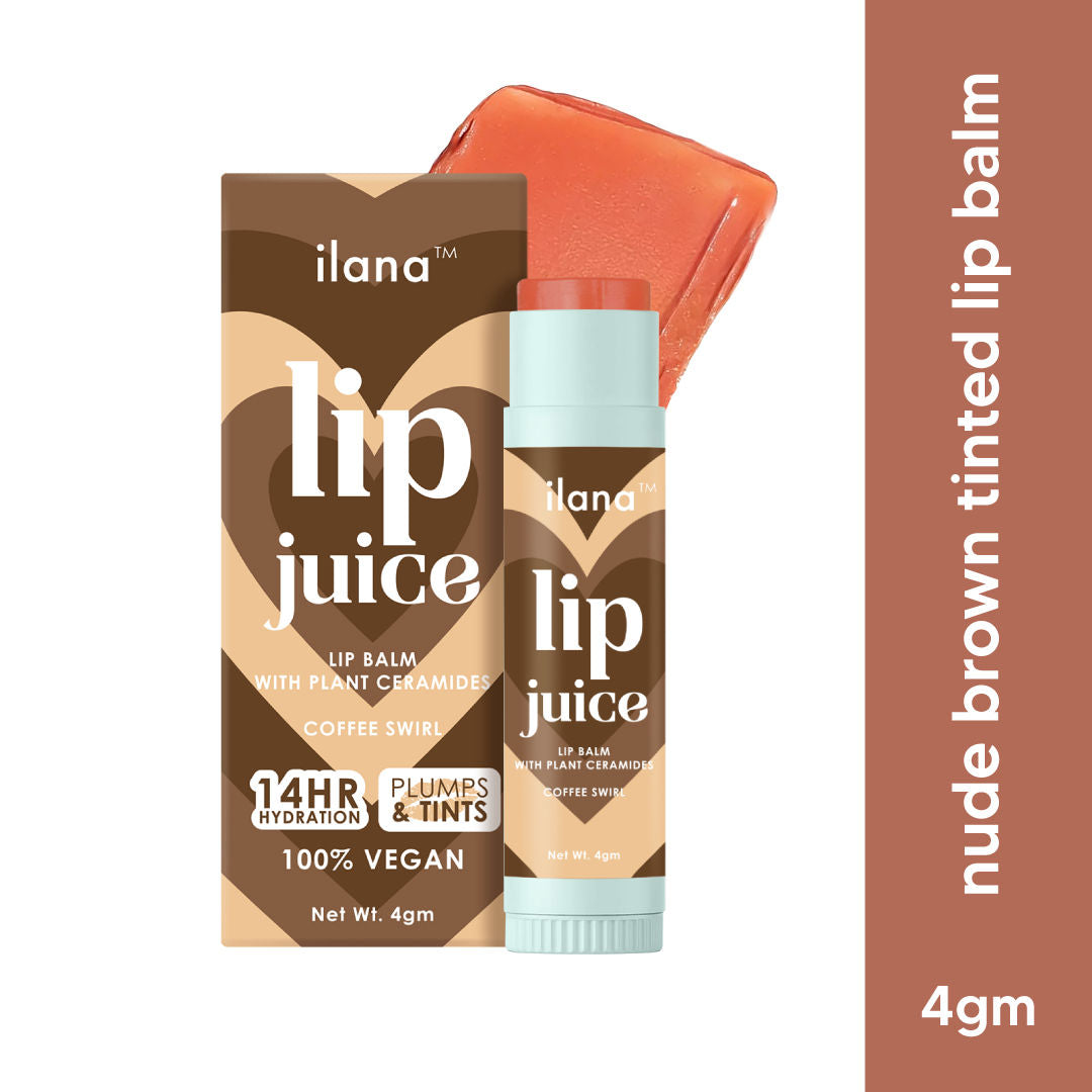 Ilana Lip Juice Hydrating & Plumping Tinted Lip Balm