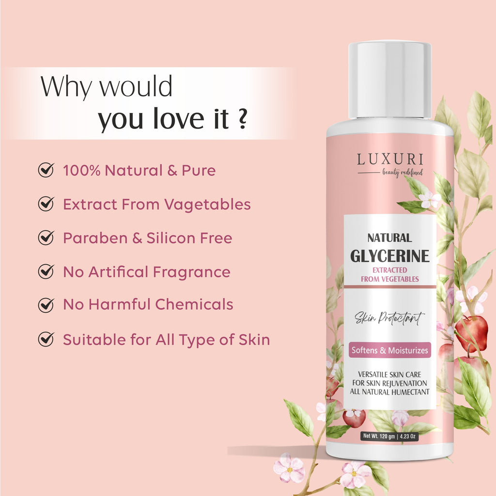Luxuri Luxuri 100% Natural Glycerine For Face And Hair Care
