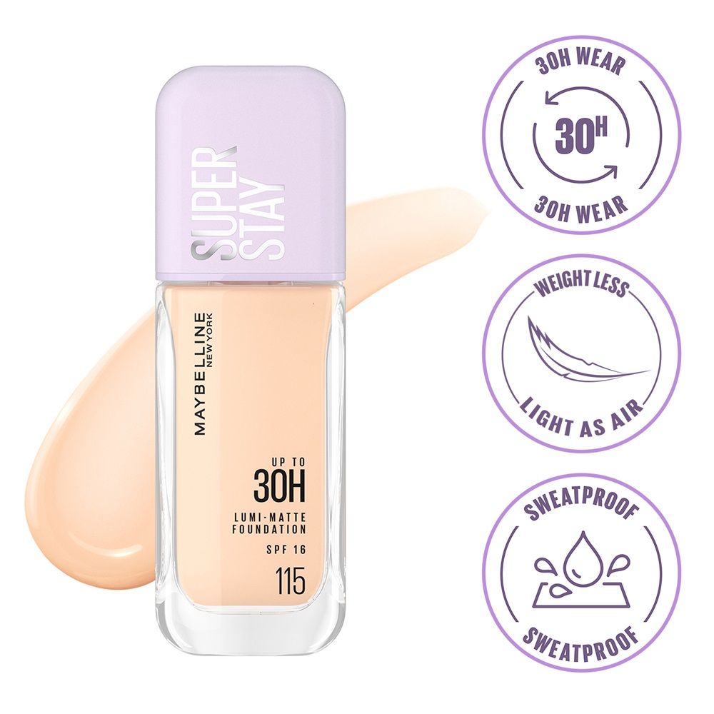 Maybelline New York Super Stay Lumi-Matte Liquid Foundation