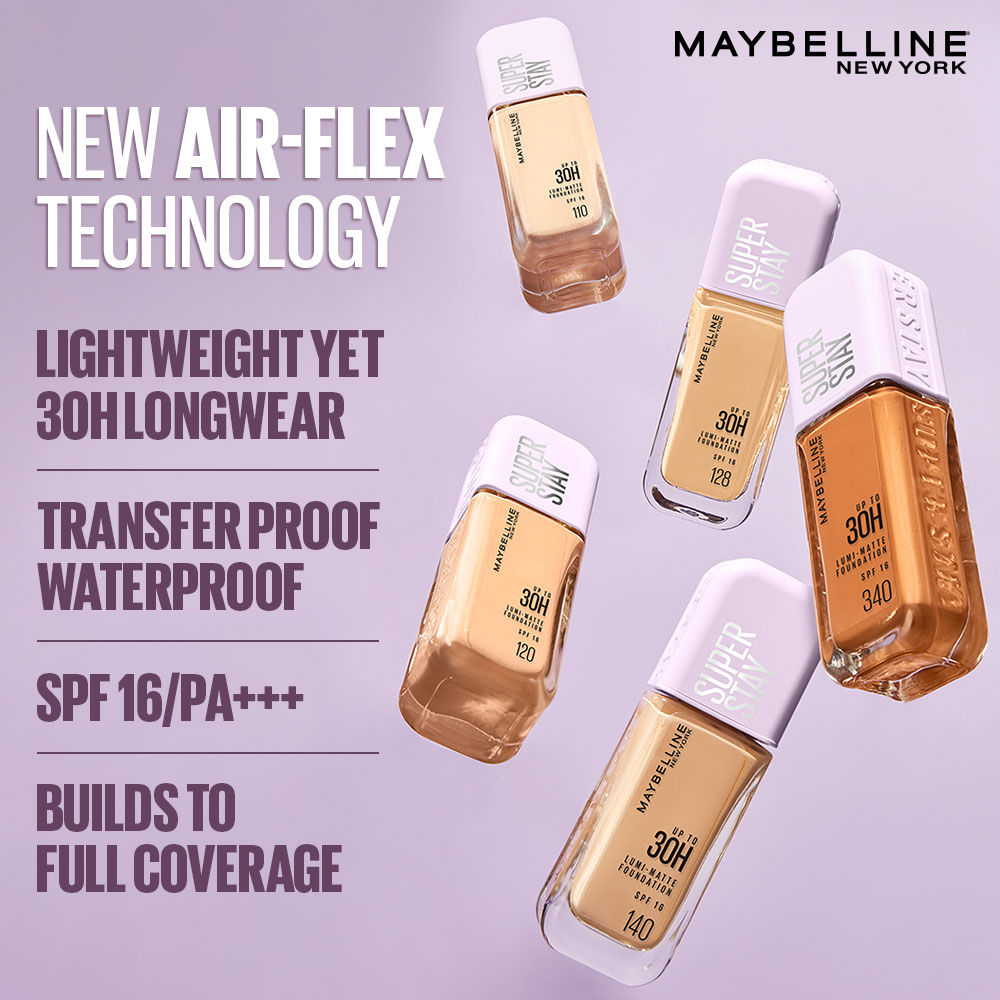 Maybelline New York Super Stay Lumi-Matte Liquid Foundation