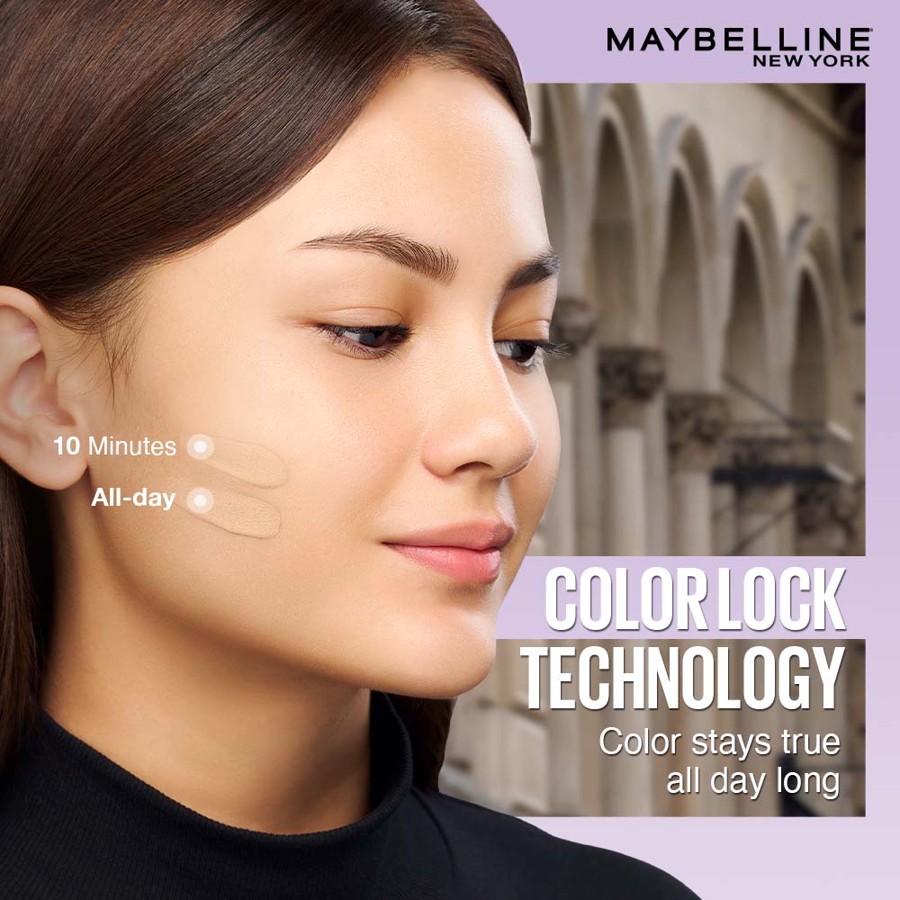 Maybelline New York Super Stay Lumi-Matte Foundation-30Hr Wear-Lightweight-Normal-Dry Skin