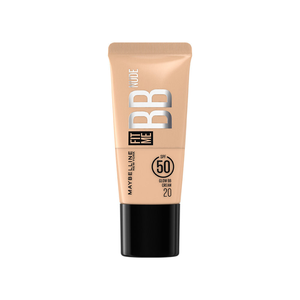 Maybelline New York Fit Me Glow BB Skin Tint, SPF 50, Niacinamide, Normal to Dry Skin