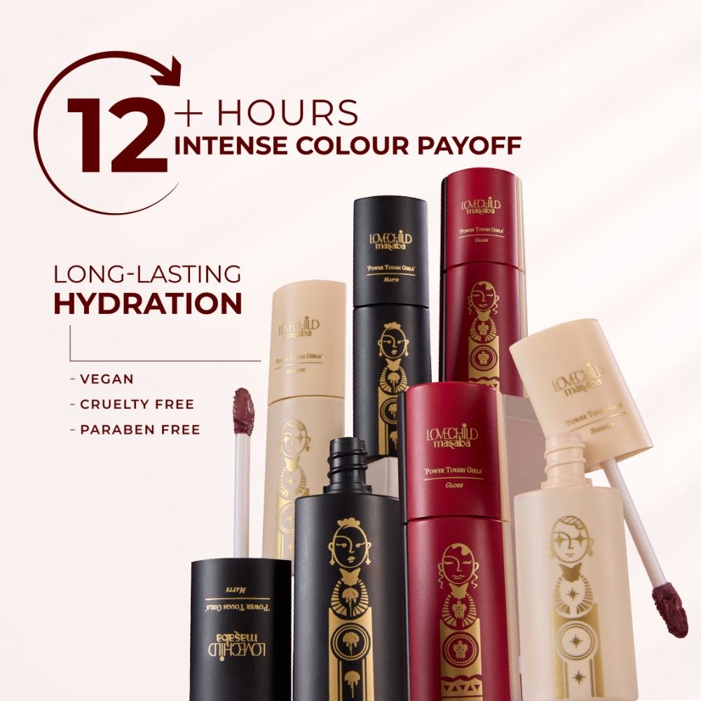 LoveChild Masaba Power Tough Girls 3-In-1 Lip Gloss