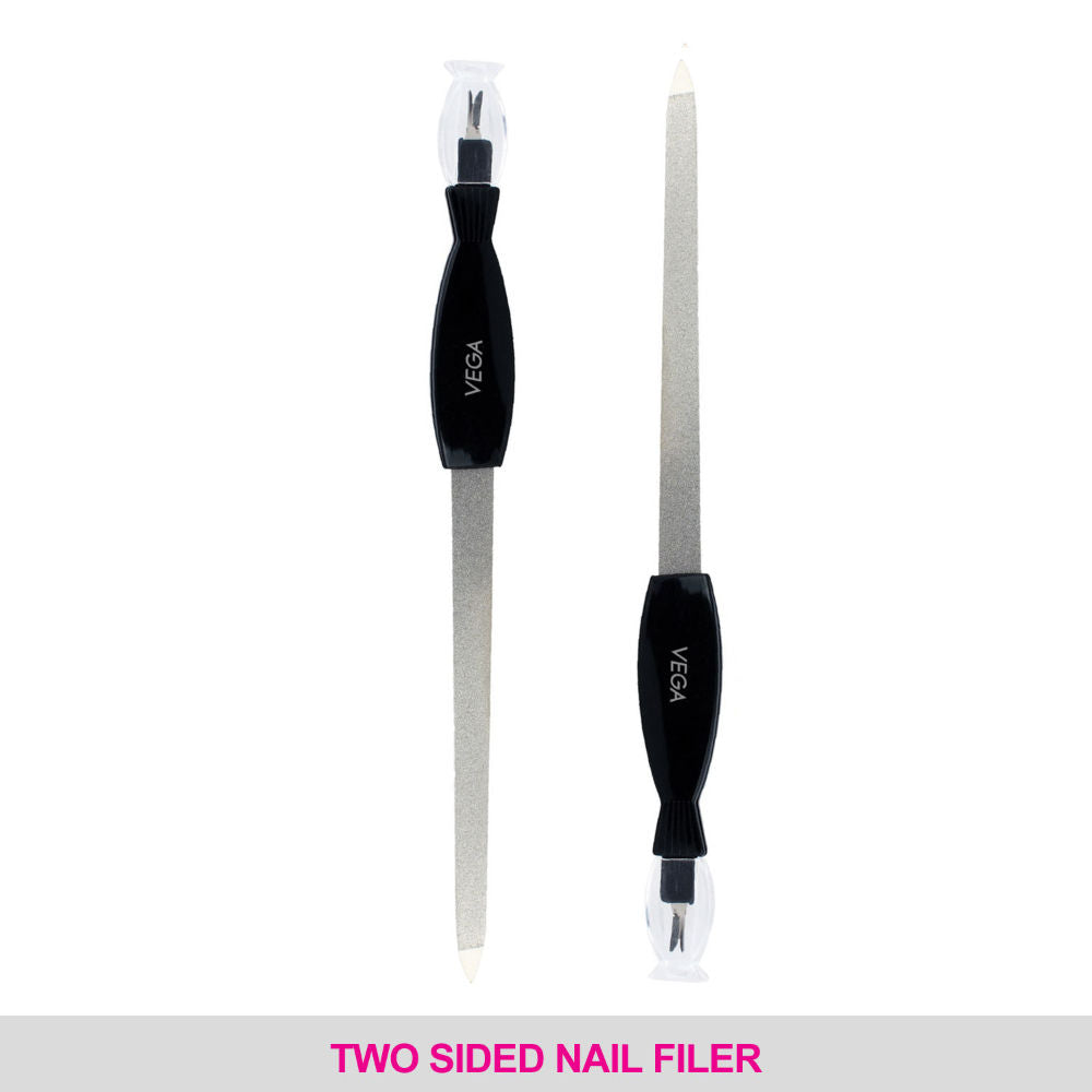VEGA Nail File With Cuticle Trimmer (NFT-06)
