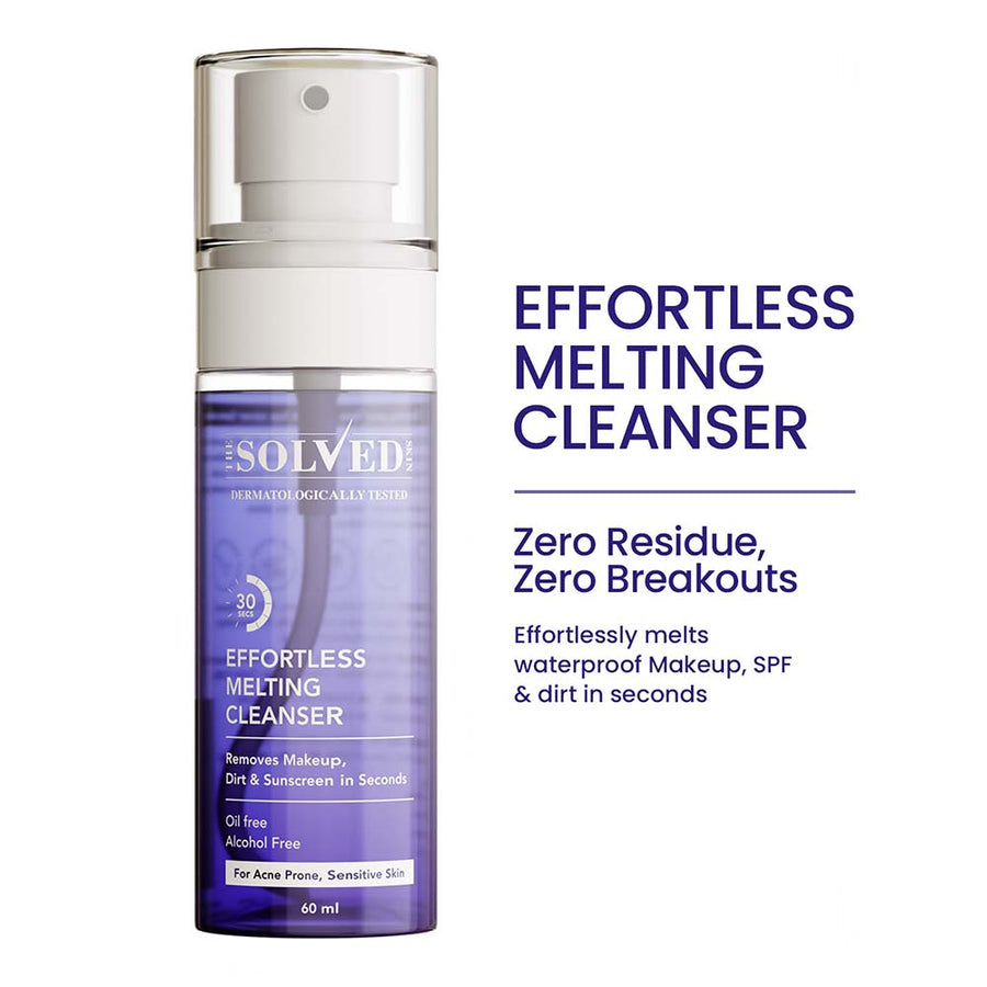 The Solved Skin Effortless Melting Cleanser