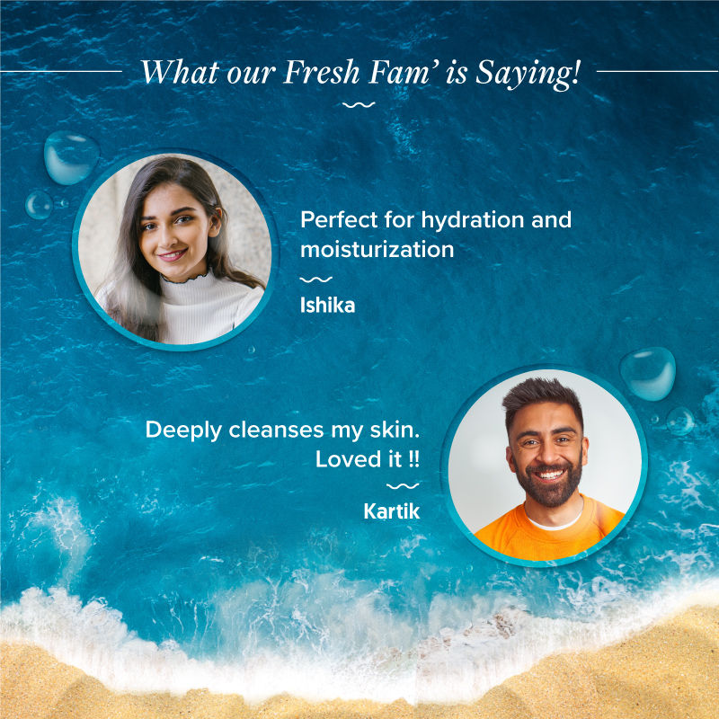 Aqualogica Hydrate+ Refresh Toning Mist with Coconut Water and Hyaluronic Acid