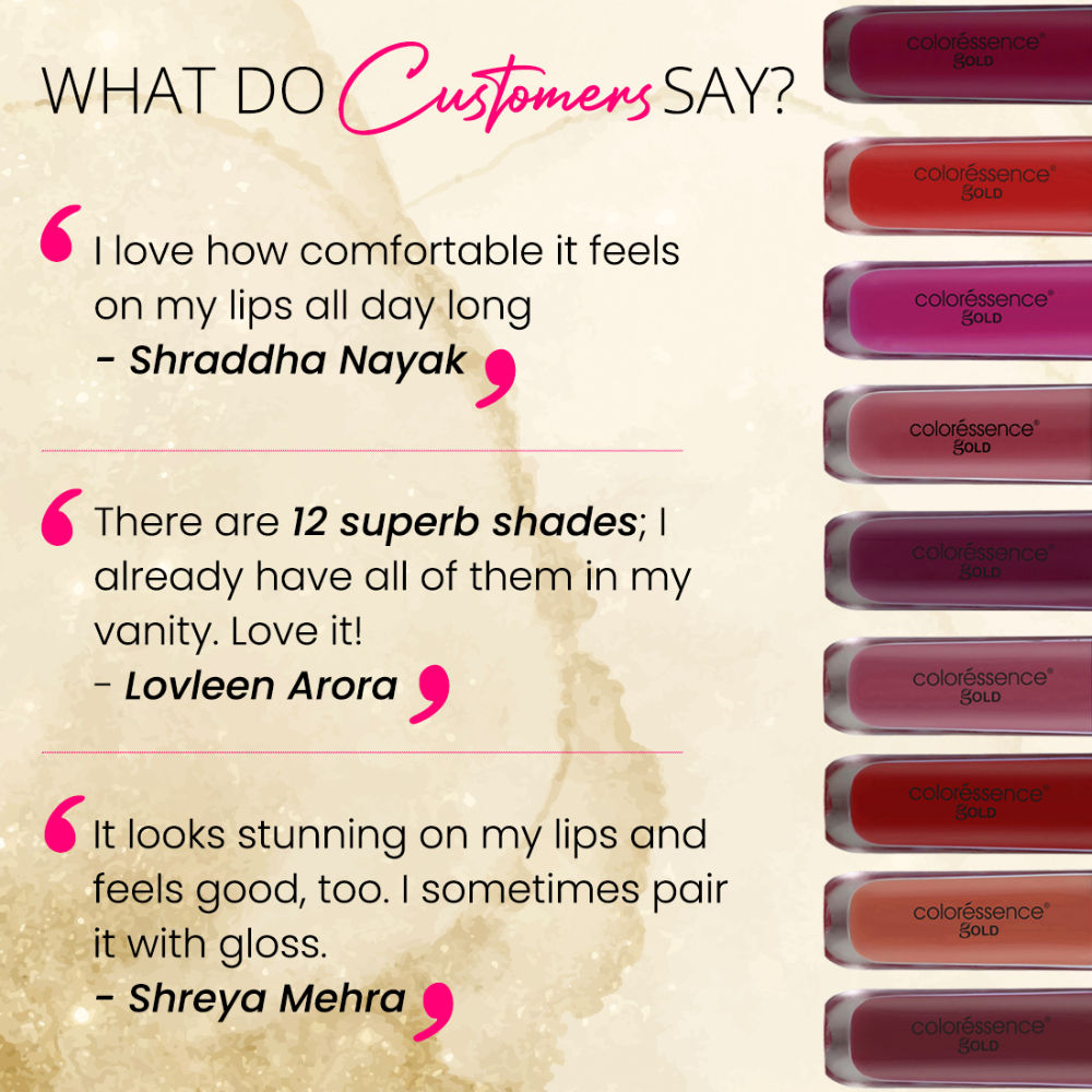 Coloressence Semi Matte Lippe Lip Gloss