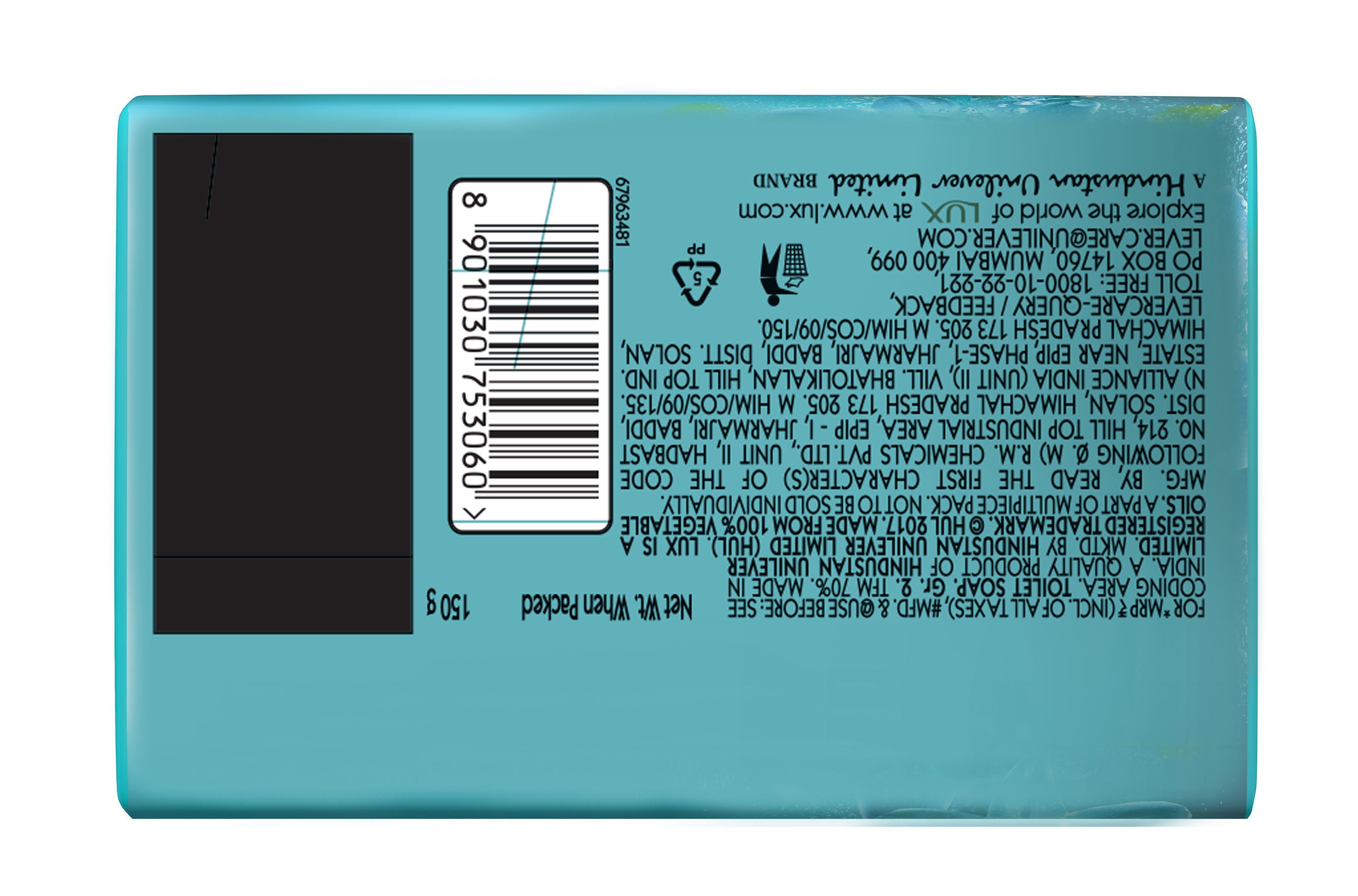 LUX Fresh Splash Soap - Set Of Three (3*150gm) Save rs. 6