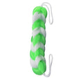 Panache Shower Sponge 9 Knots Rope - Green & White