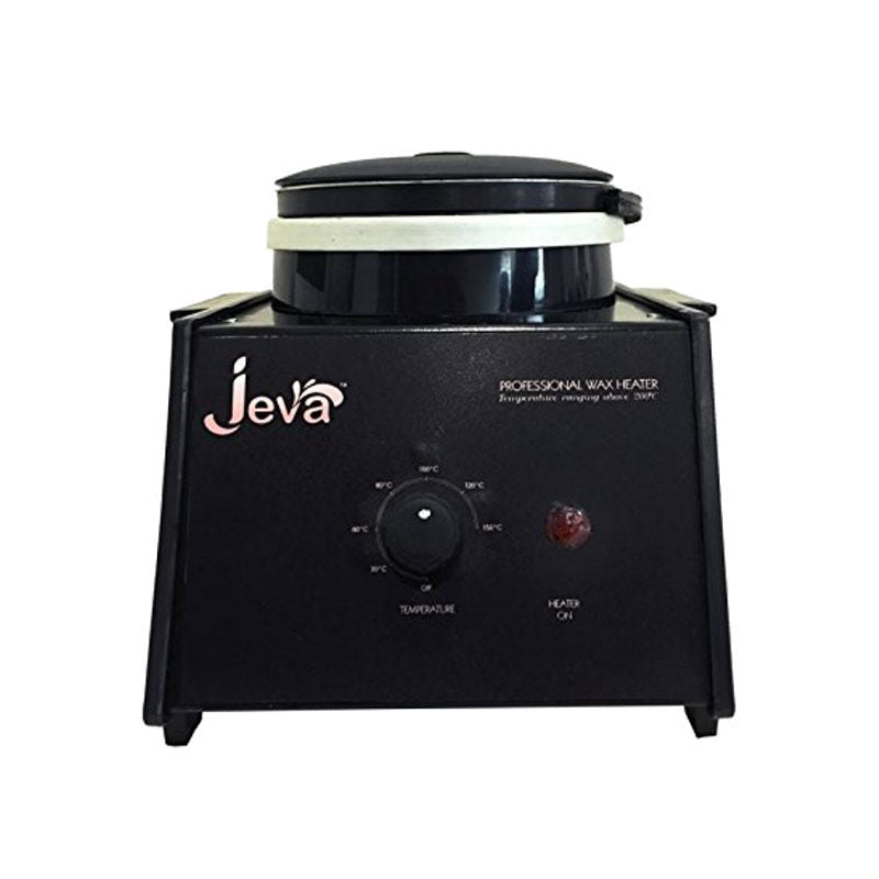 Jeva Single Wax Heater - Black Metal Professional Wax Warmer for Smooth Hair Removal
