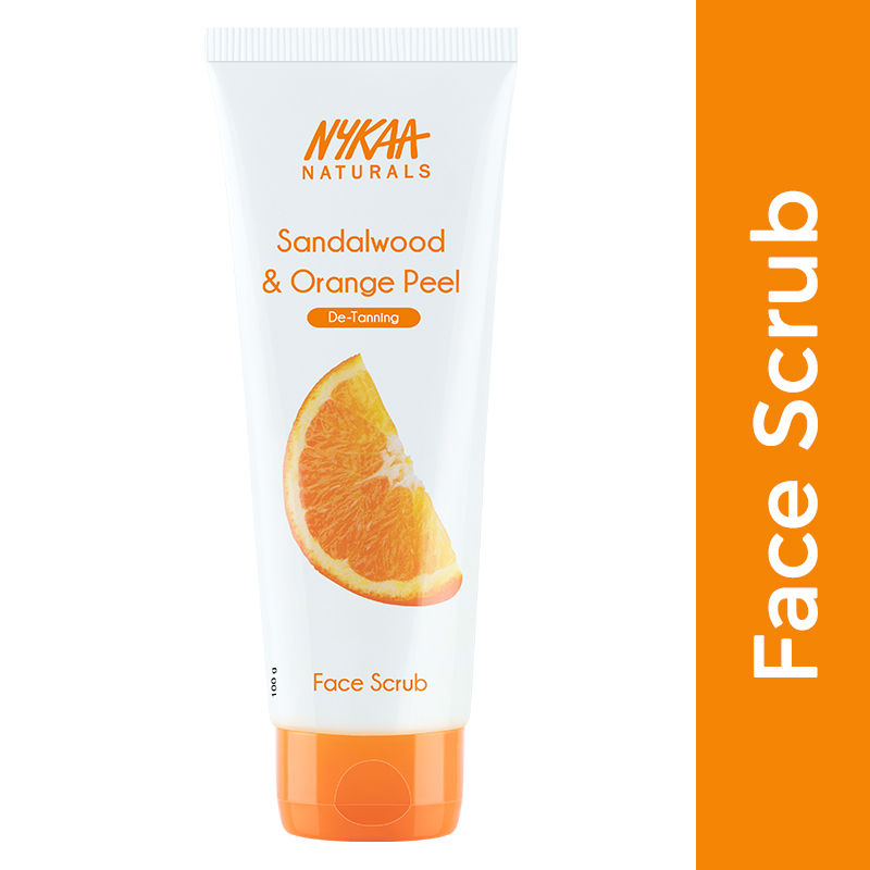 Nykaa Naturals Tea Tree & Neem Detox Face Scrub For Purifying, Acne Control & Clear Skin Glow