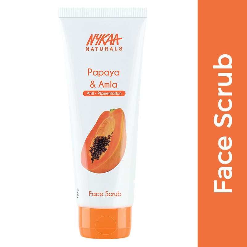 Nykaa Naturals Tea Tree & Neem Detox Face Scrub For Purifying, Acne Control & Clear Skin Glow