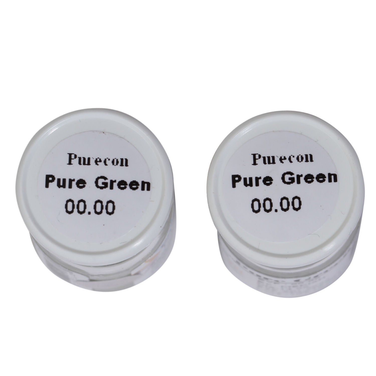 Purecon Natural Eyes Pure Green Yearly Disposable Contact Lenses