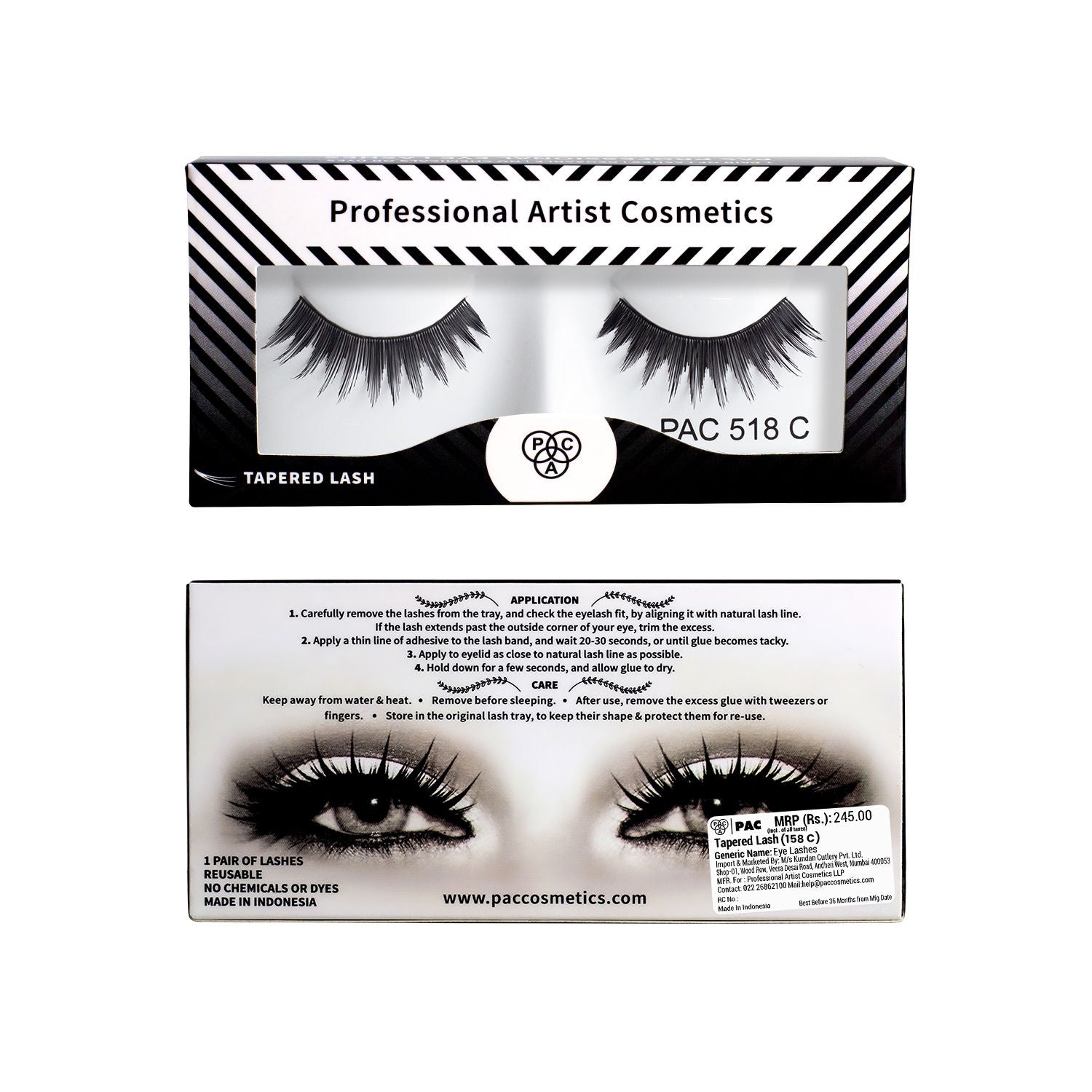 PAC Tapered Lash - 518 C