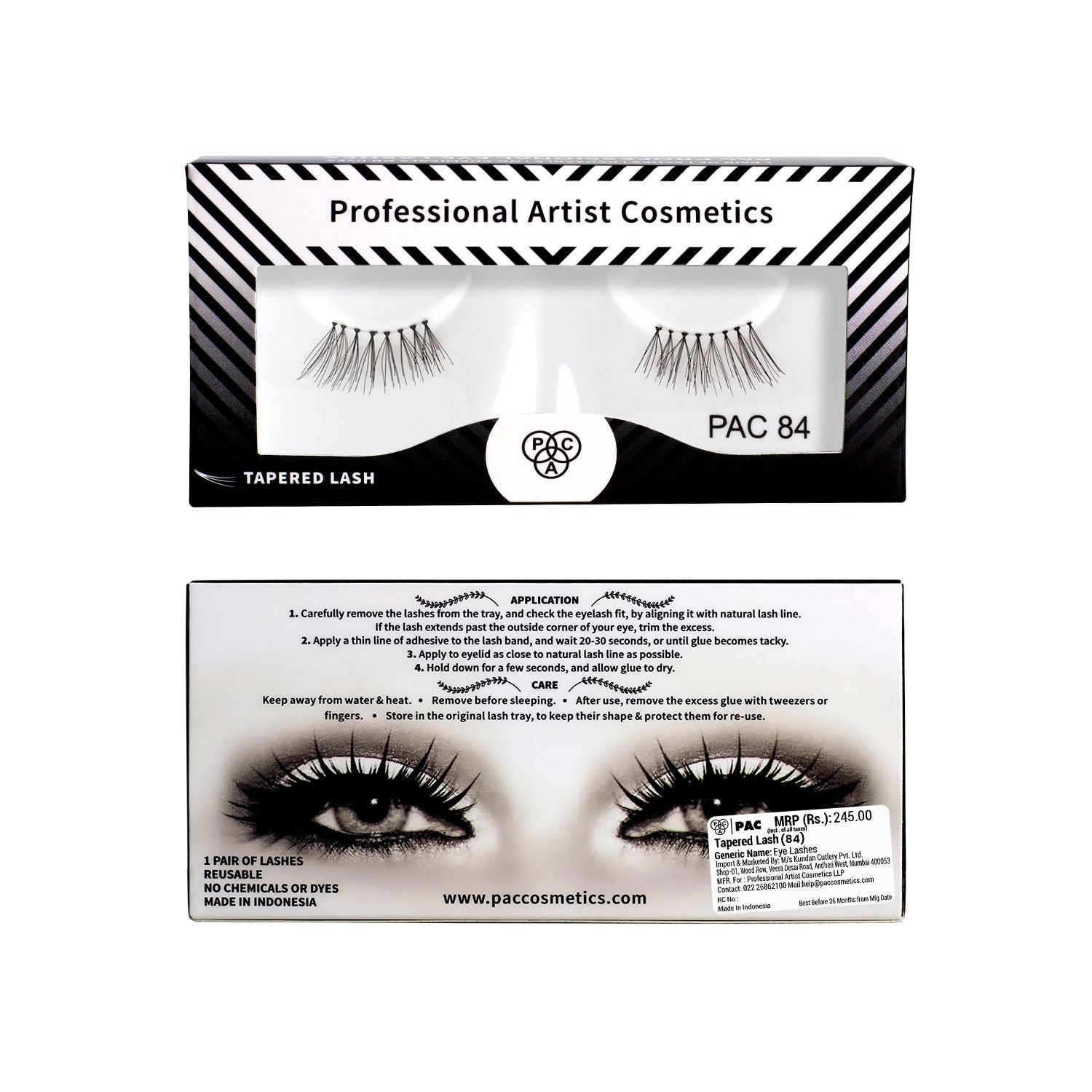 PAC Tapered Lash - 84