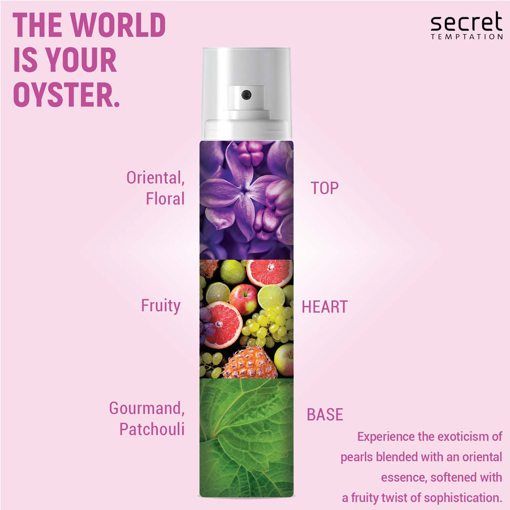 Secret Temptation Te Amo Pearl Perfume Body Spray For Women