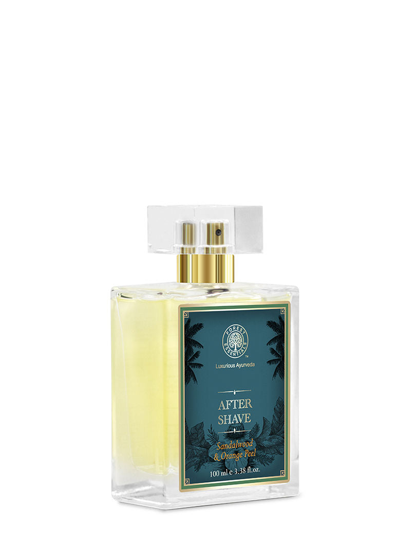 Forest Essentials Aftershave Spray with Sandalwood & Orange Peel - With Aloe Vera For Him